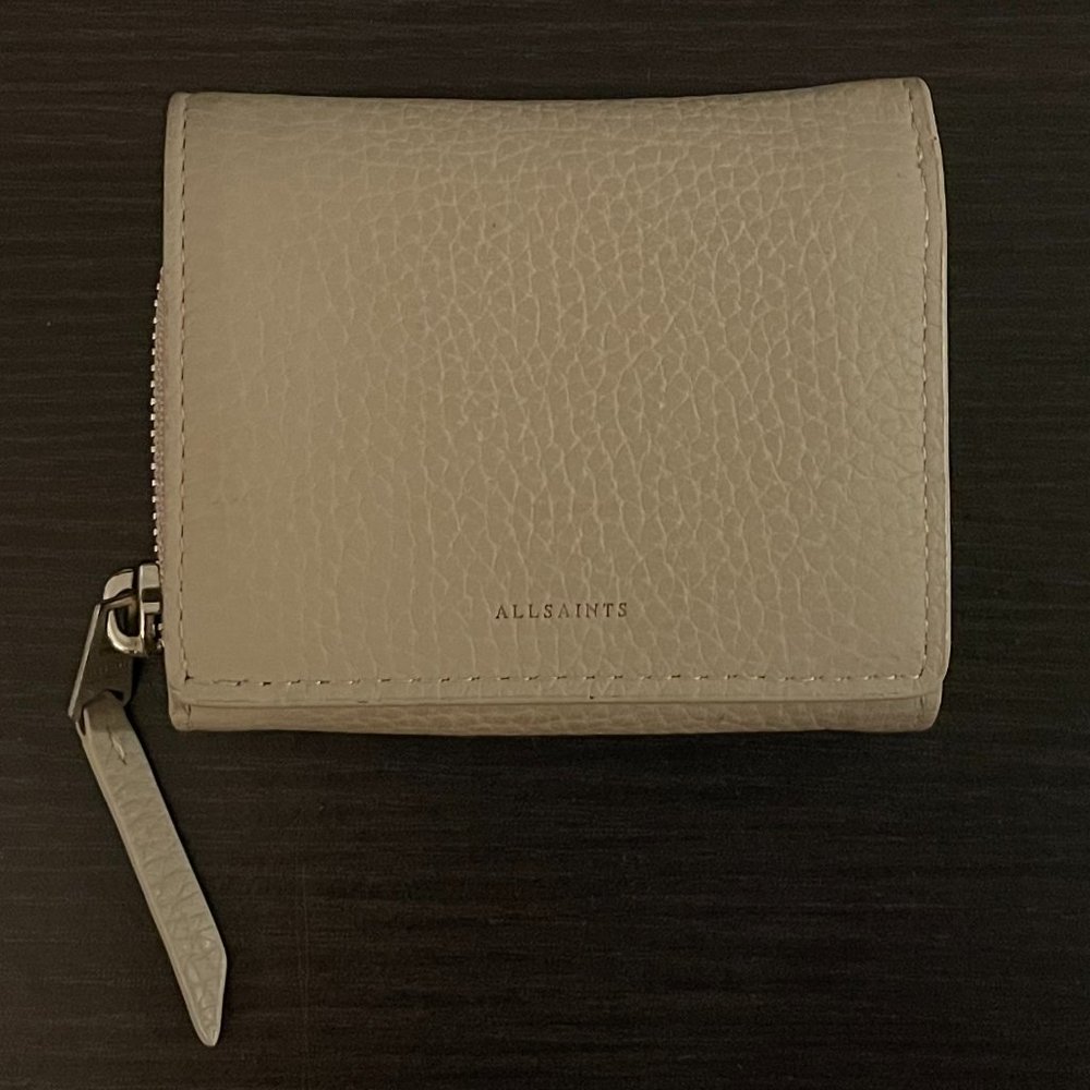 All Saints Captain Leather Wallet